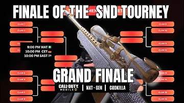 (LIVE  YT SHORT) GRAND FINALS | CODM Sniper S&D Tournament 🏆 | ₦10,000 Championship |