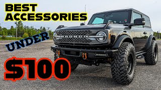 Top BRONCO accessories under $100  Bartact Bronco Accessories