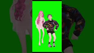 Slow Dance Green Screen Cartoon Animation Vfx Video