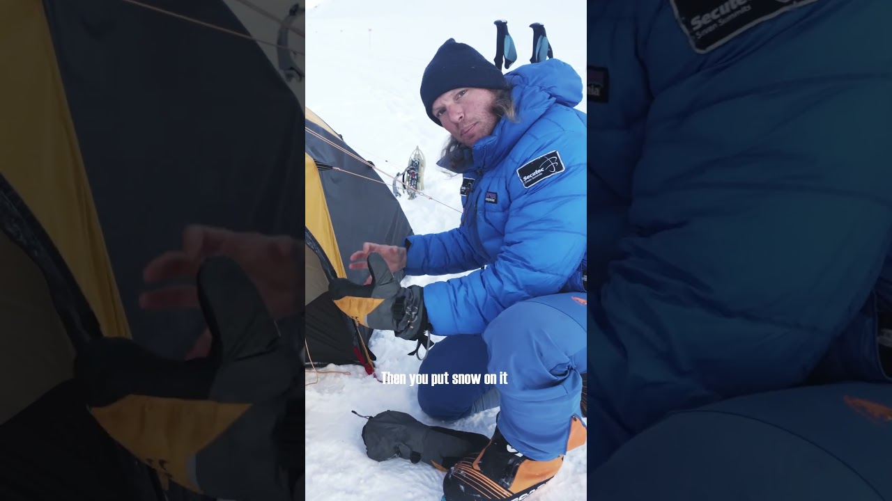 How a North Face VE25 Expedition Tent looks like - YouTube