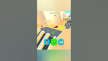 Shape Shifting 2 GAMEPLAY Level No - 711 Walkthrough - New Update Car Racing #ShapeShifting #shorts