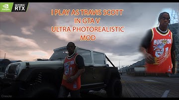 GTA V Ultra-Realistic Graphics on RTX 3060 Max Settings | Playing With Travis Scott 4K60Fps