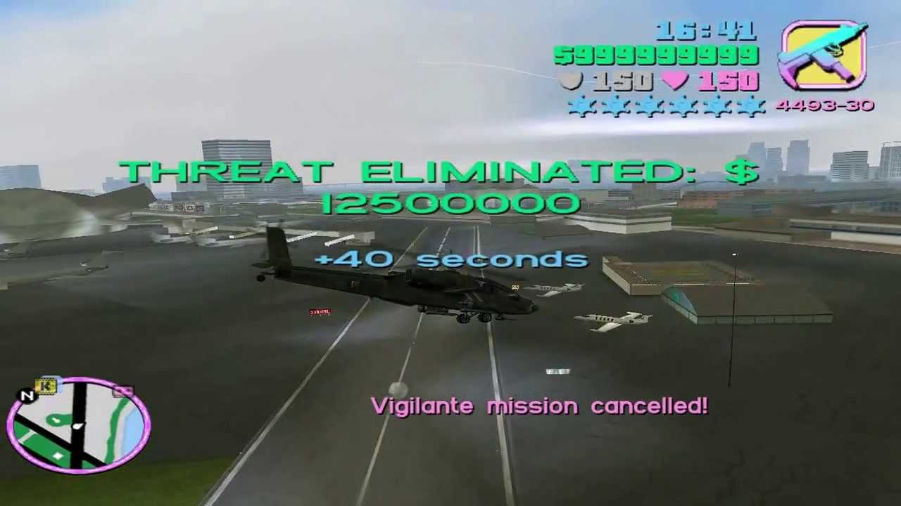 GTA Vice City Vigilante Level 500