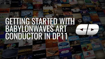 Getting started with BabylonWaves Art Conductor in DP11