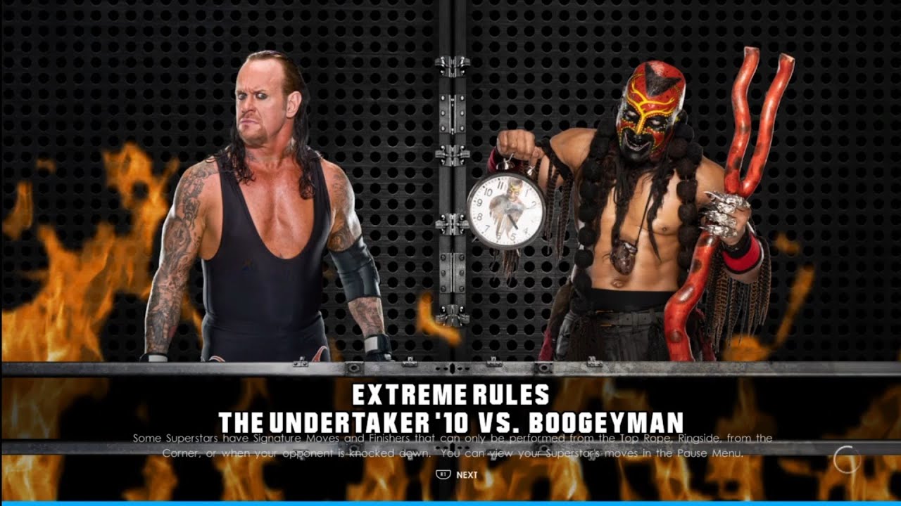 The Undertaker Vs The Boogeyman Graveyard Street Fight Wwe K Youtube