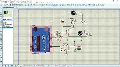 ROBOT EN PROTEUS Y ARDUINO