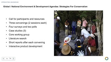 CMP Learning Webinar: Global Development & Environment Agendas