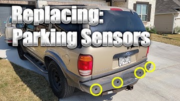 How-To: 1995 - 2001 Ford Explorer Replace Parking Aid Sensors... Easy!