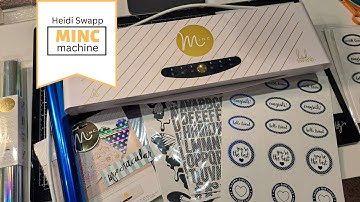 Heidi Swapp Minc Machine for Foiling