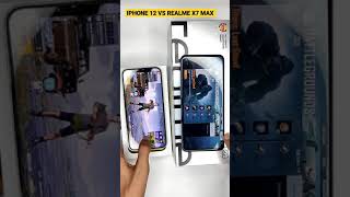 IPHONE 12 vs Realme X7 Max Bgmi Speed Test