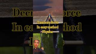 how to decrease force #shorts #shortsviral #physics # experiment