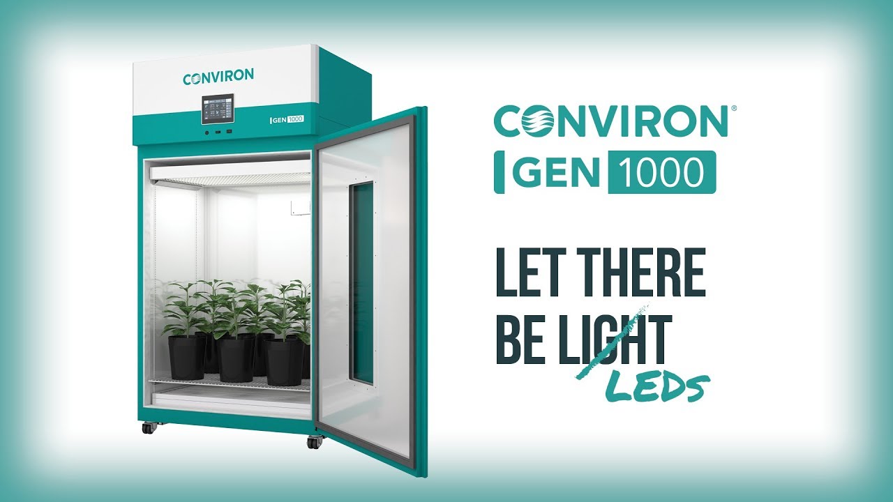 GEN1000 LED Lighting Plant Growth Chamber YouTube