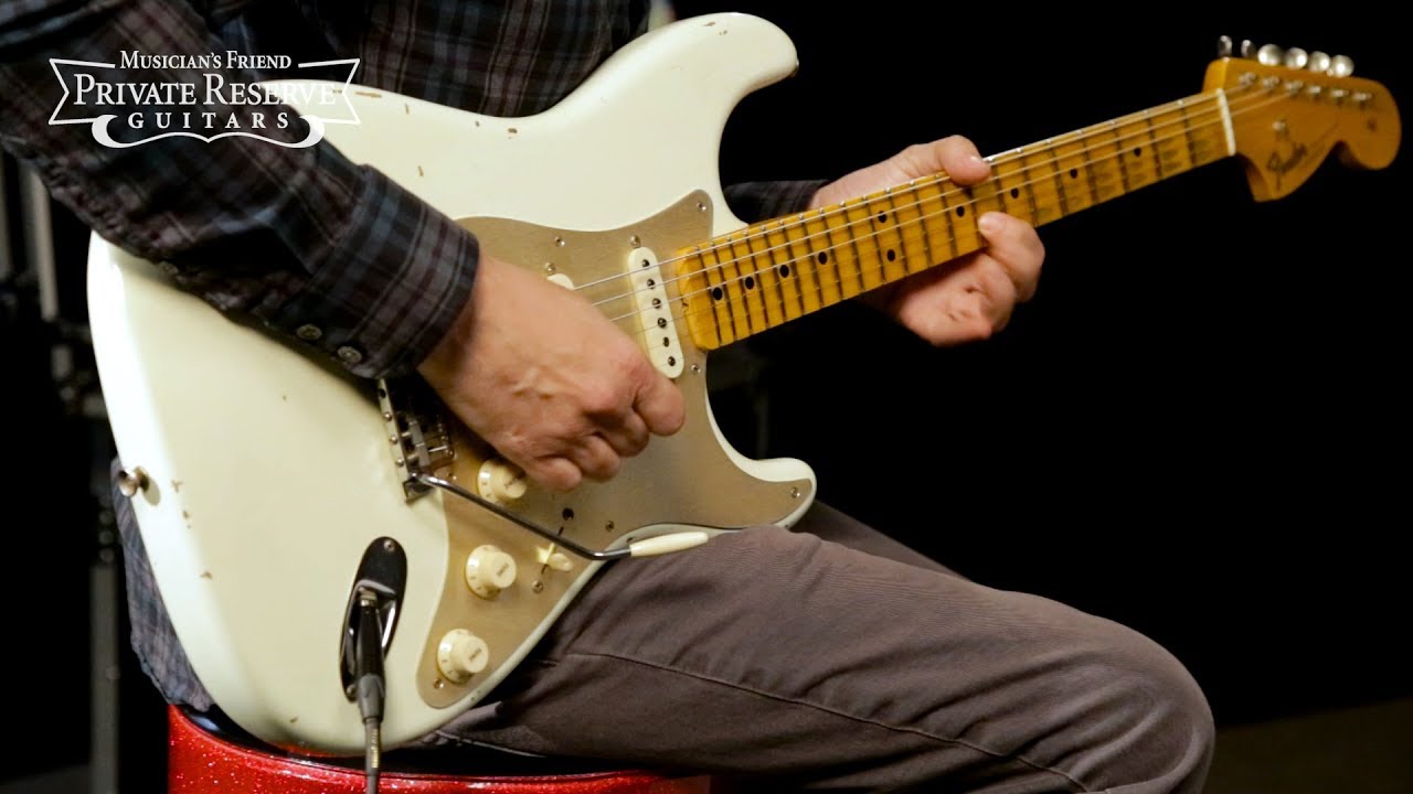 ギター Fender Custom Shop 2018 Limited 55 Strat Fender Custom Shop 2018 NAMM Limited Edition Fat Head Relic