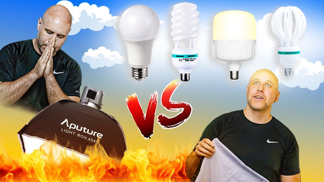 Cheapest Studio Lighting in the Year of our Lord. | Photo Bulbs Compared!