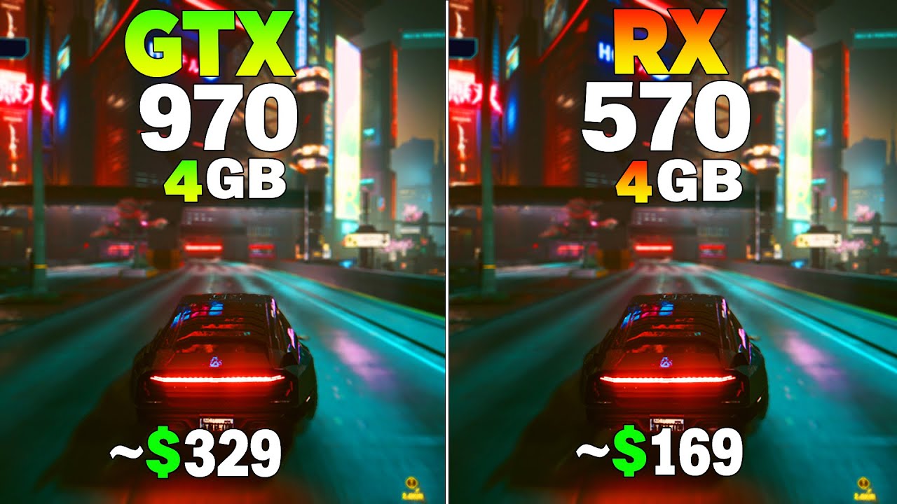 GTX 970 Vs RX 570 - Test in 12 Games - YouTube