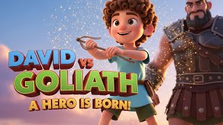 David and the Stone That Defeated a Giant | Animated Bible Story ✨