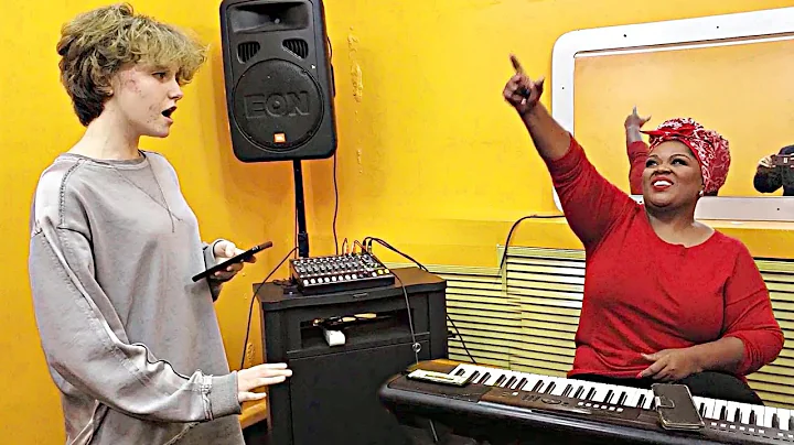 Girl with Amazing Deep Voice HAIRSPRAY Vocal Coach...