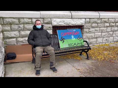 Hunger Strike Cobourg November 21, 2021