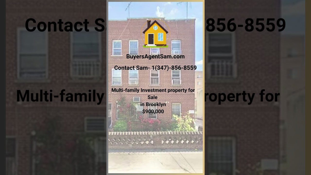 Investment property for Sale in Brooklyn, NY! Great location!