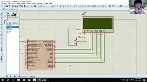 Bài tập giao tiếp PIC 16f887 với LCD