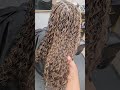 Mid-Back Boho Knotless Braids