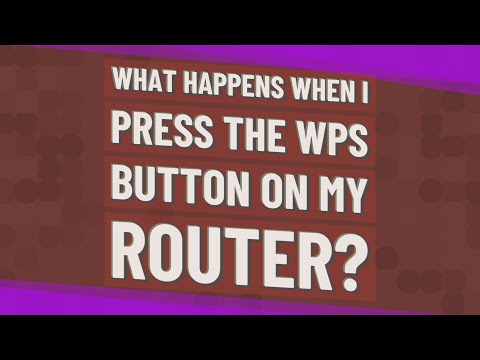 What happens when I press the WPS button on my router?