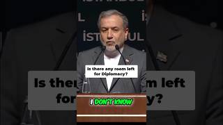 Iranian Foreign Minister on Chances of Diplomacy