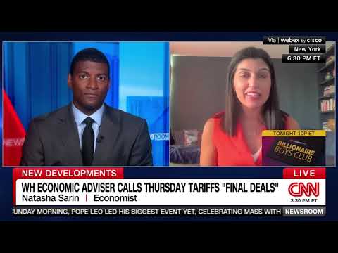 Natasha Sarin the highest tariffs in a century