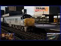 Class 45 &#39;Peak&#39; cab ride (12:48 Manchester to Leeds) ~ Train Sim World 3