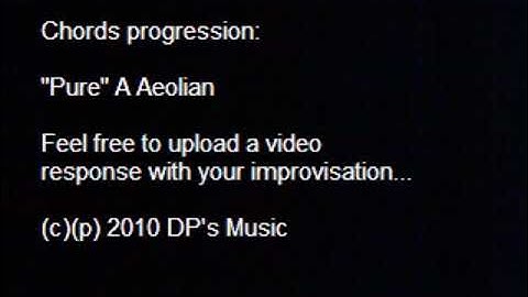 A Aeolian with Slash Chords - DP