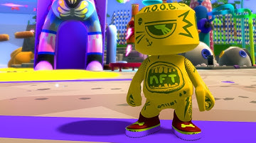 Racing And Shooting In Blankos Block Party