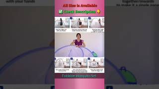 Foldable Cotton Mosquito Net For All Sizes | Soft Mosquito Net #facts #mosquito #mosquitofree screenshot 5