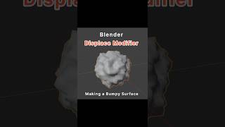 Blender Tutorial: Making a Bumpy Surface (Displace Modifier) #blender #blender3d  #blendertips