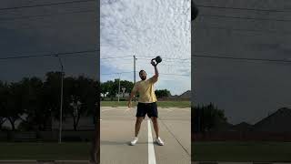 100 Snatches 35lbs - 16kg Kettlebell 