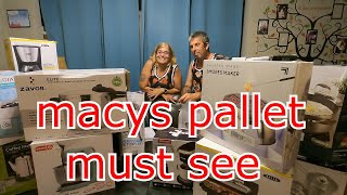 macys pallet unboxing must see great finds