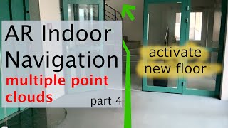 Unity tutorial: AR Indoor Navigation with Vuforia Engine - Activate next floor