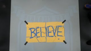 Richmond Players Rebuild the BELIEVE Poster Greyhounds Ted Lasso Season 3 Episode 12 Finale