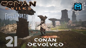 Conan Exiles- The Frozen North (Conan Devolved X03) EP21 | Metal Hut?