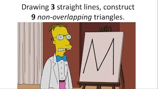 HARD Geometry Puzzle In The Simpsons