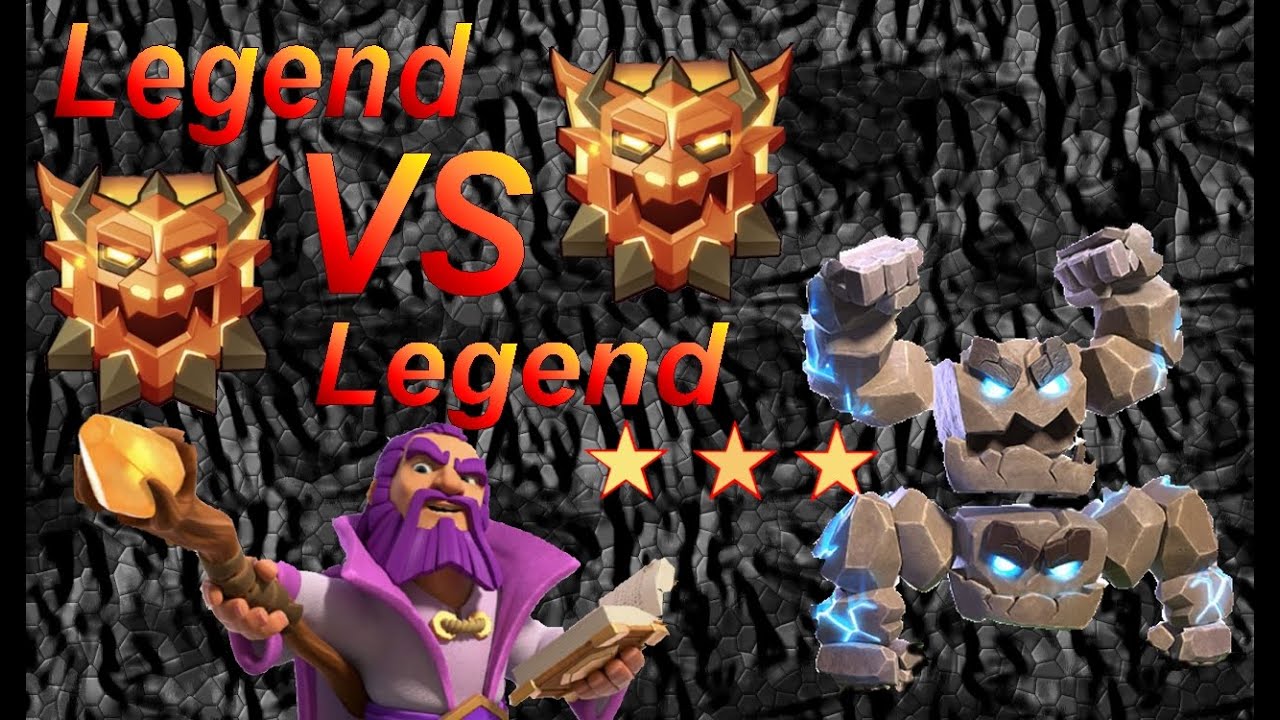 Legends TH18 Warden Charge Meteor Golem on TH18 by Helga Redhammer 1