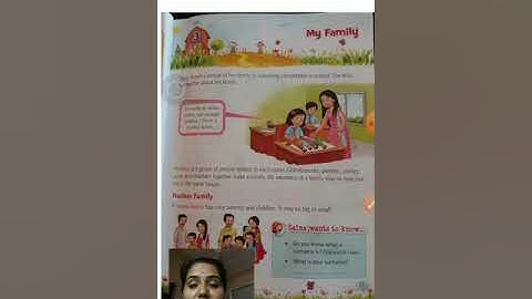 class 2 (Evs) chapter =3, My family