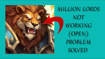 How To Solve Million Lords App Not Working/Not Open Problem|| Rsha26 Solutions