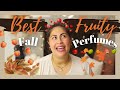 SWEET FRUITY FRAGRANCES FOR FALL 🍂 🍁 | FRUITY FALL 🍎  PERFUMES| PERFUME COLLECTION 2021