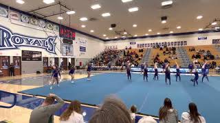 HSE Basketball Cheer Final Home Game Halftime Routine