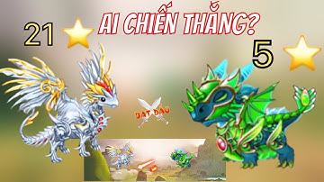 Đảo rồng mobile || Phượng Hoàng Băng VS Mắt Xanh Shaphire giáp Ngọc xanh