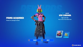 How To Get Vivi Chroma Skin PlayStation Plus Celebration True Colors Pack For FREE (Fortnite)