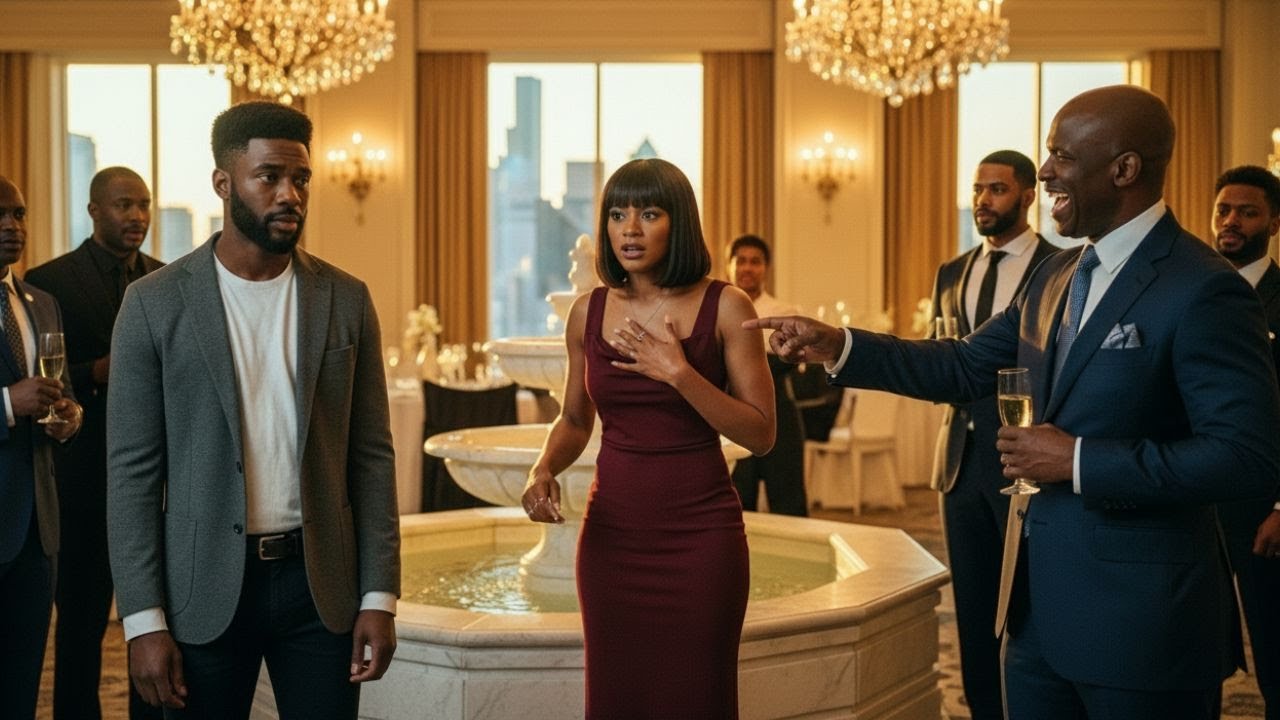 At My Wife’s Promotion Party, Her Boss Mocked Me — Not Knowing I Owned the Company, Then This