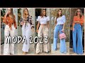 HERMOSOS LOOKS PARA MUJER TENDENCIAS 2022-23 PALAZOS DE MODA | MUJER MODA TENDENCIAS 2022