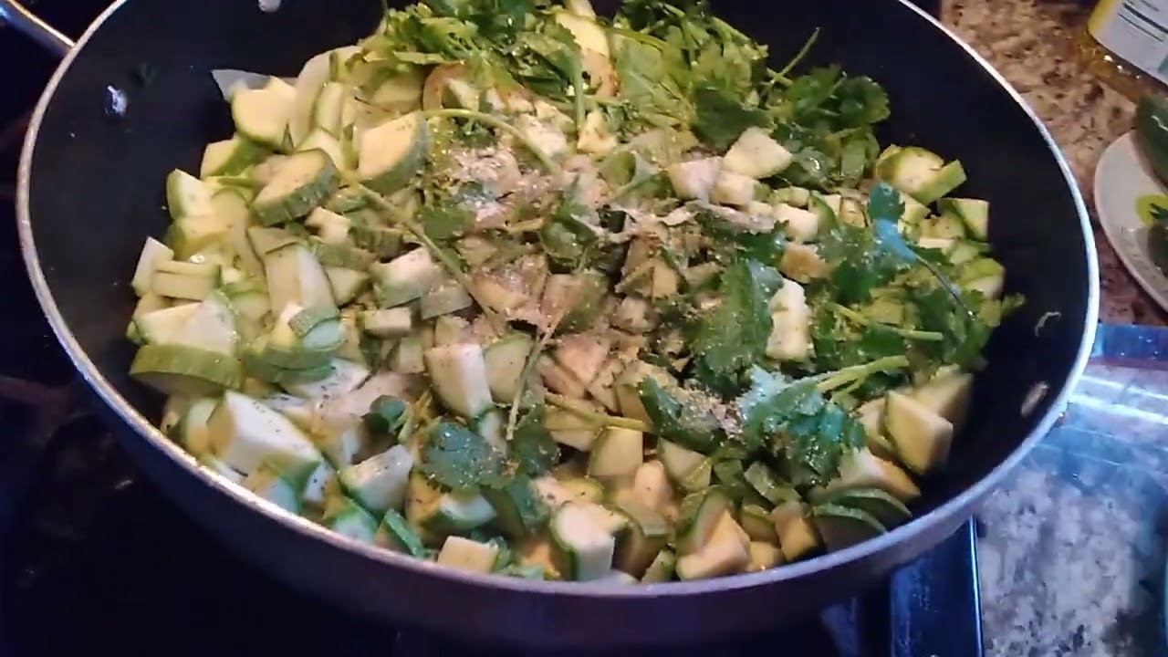 Preparando unas ricas Calabasas 