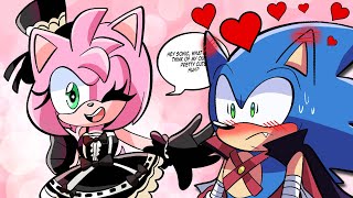 Sonic in love? | SonAmy Comic Dub Short